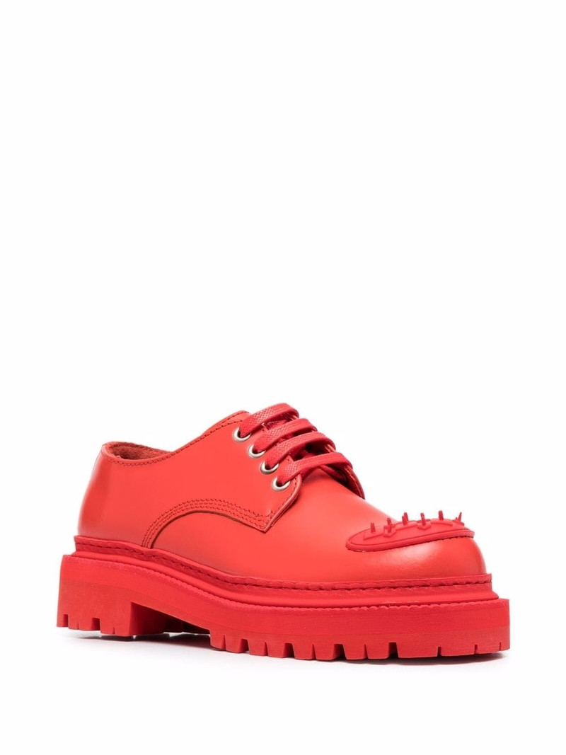 CAMPERLAB Eki lace-up leather shoes outlook