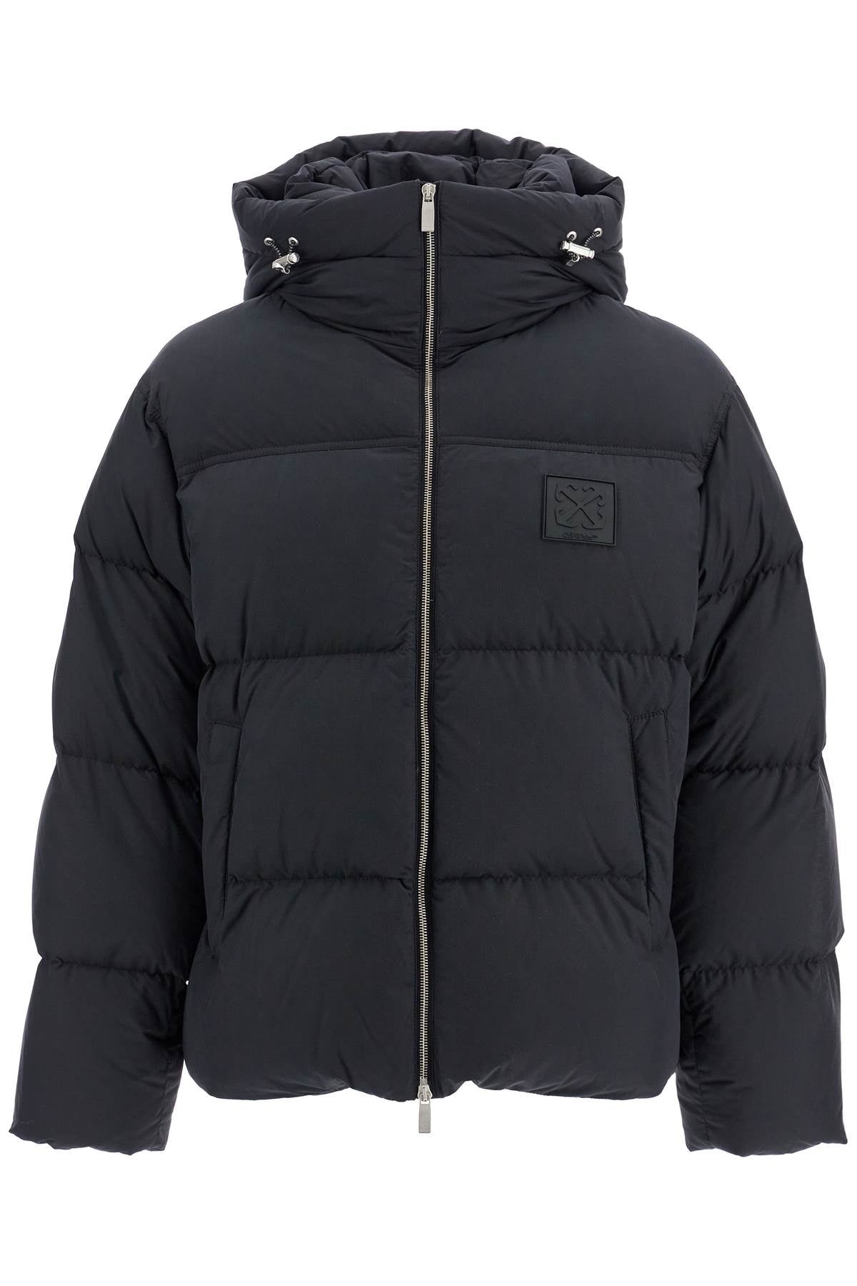 Off White Off-White "down jacket with logo patch - 1