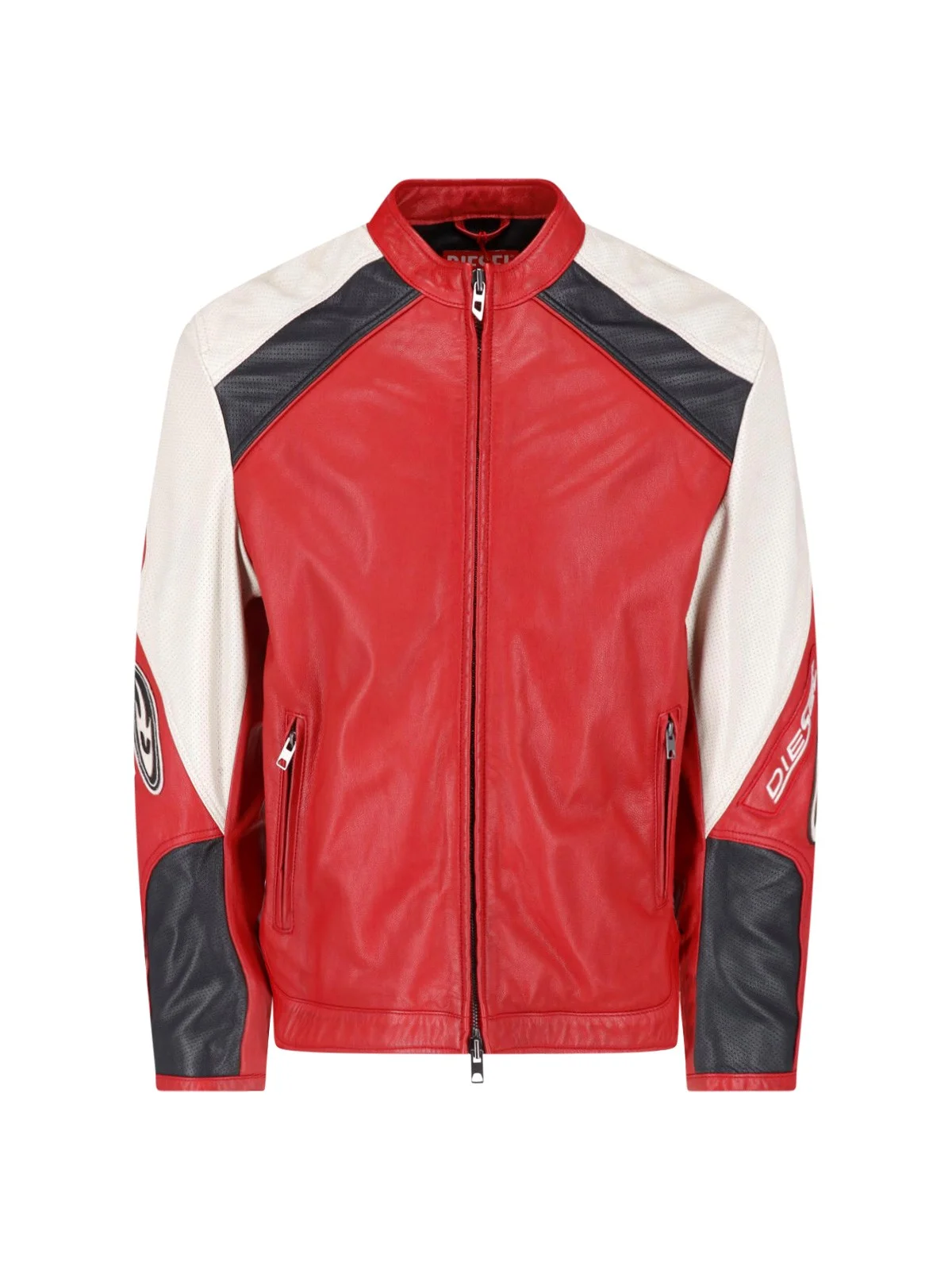 BIKER JACKET IN LEATHER - 1