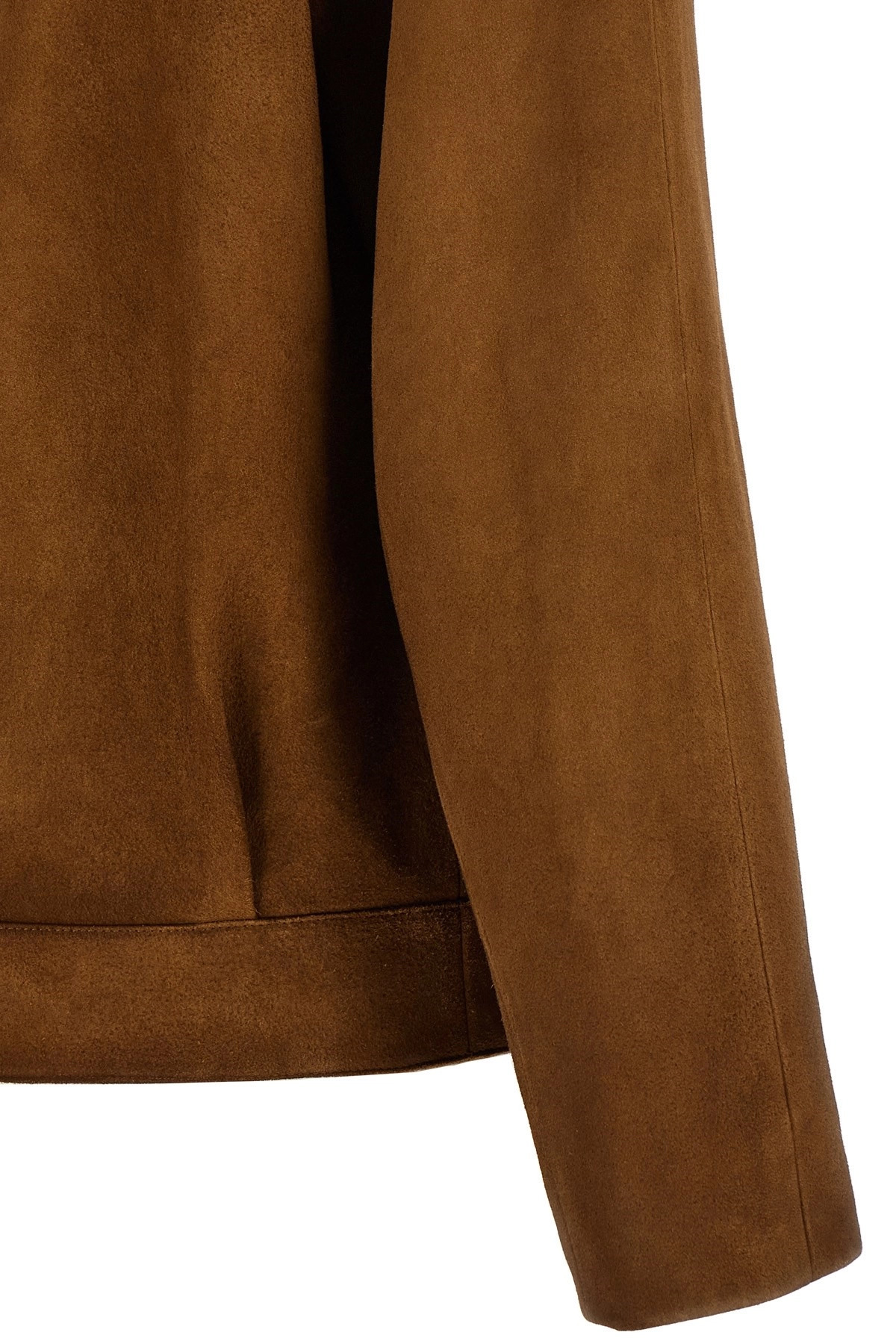 Suede blouson - 4