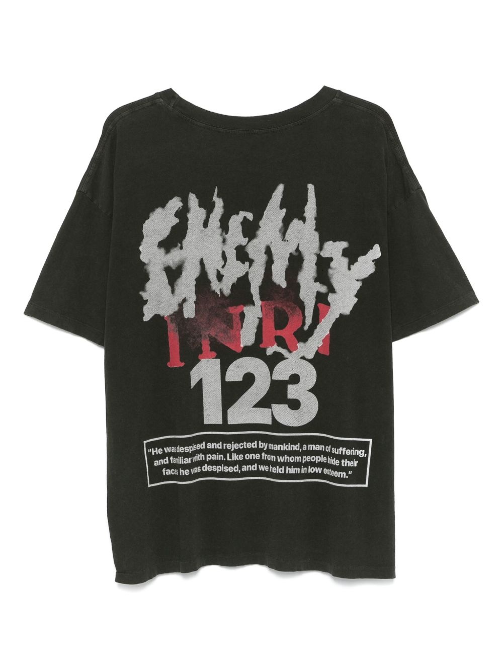 slogan-print T-shirt - 2