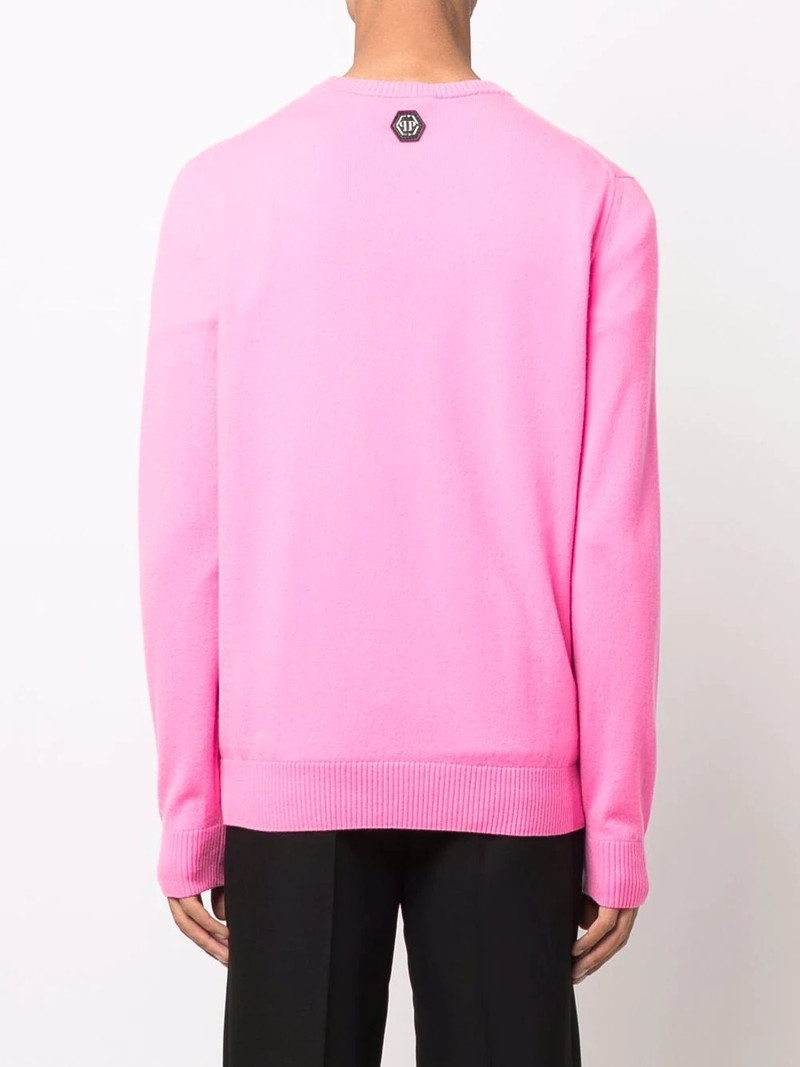 Iconic Skull crewneck sweater 4