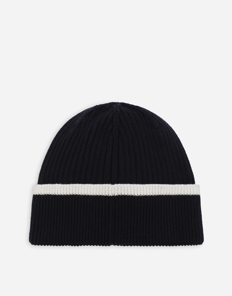 Dolce & Gabbana Knit cotton beanie outlook