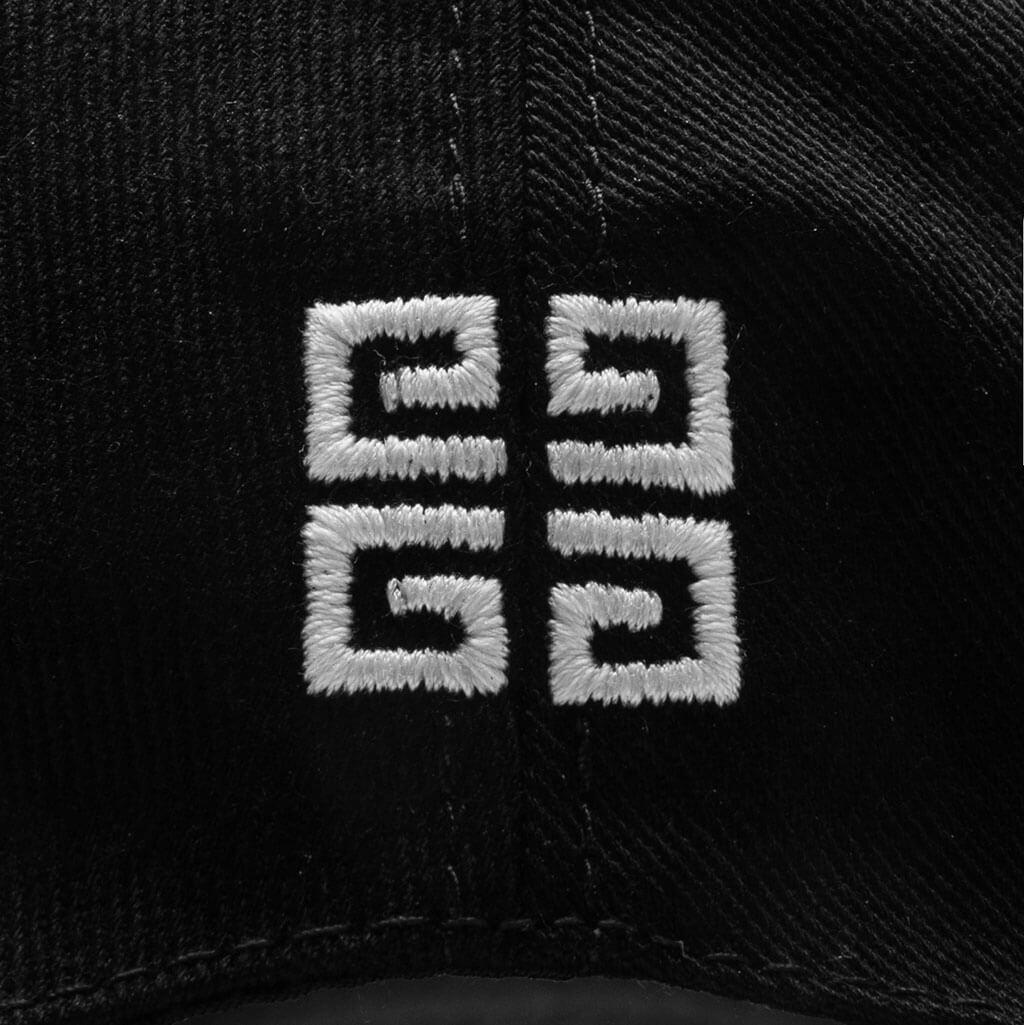 COLLEGE EMBROIDERED CAP - BLACK - 5