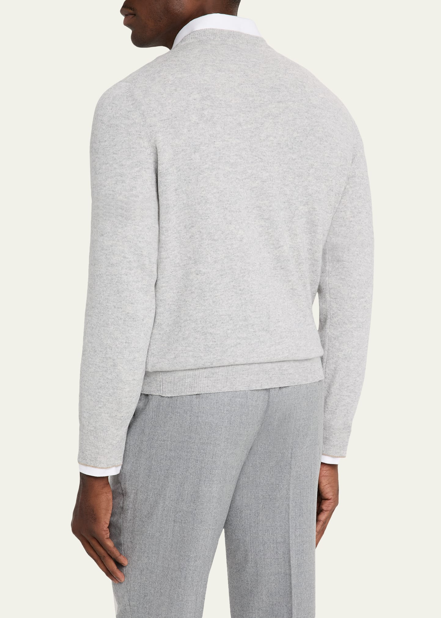 Men's Cashmere Crewneck Sweater - 3
