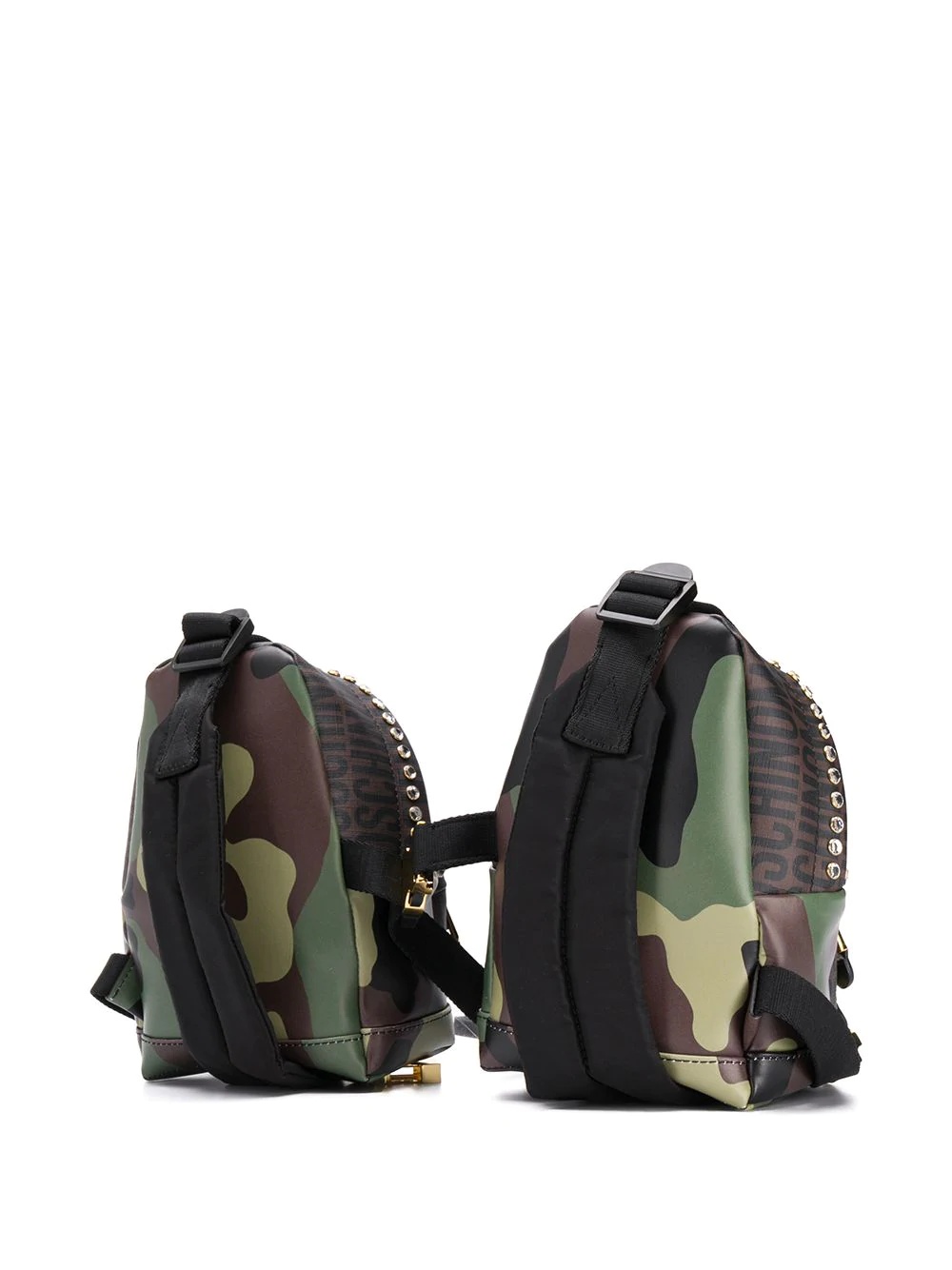 camouflage dual-compartment backpack vest - 3