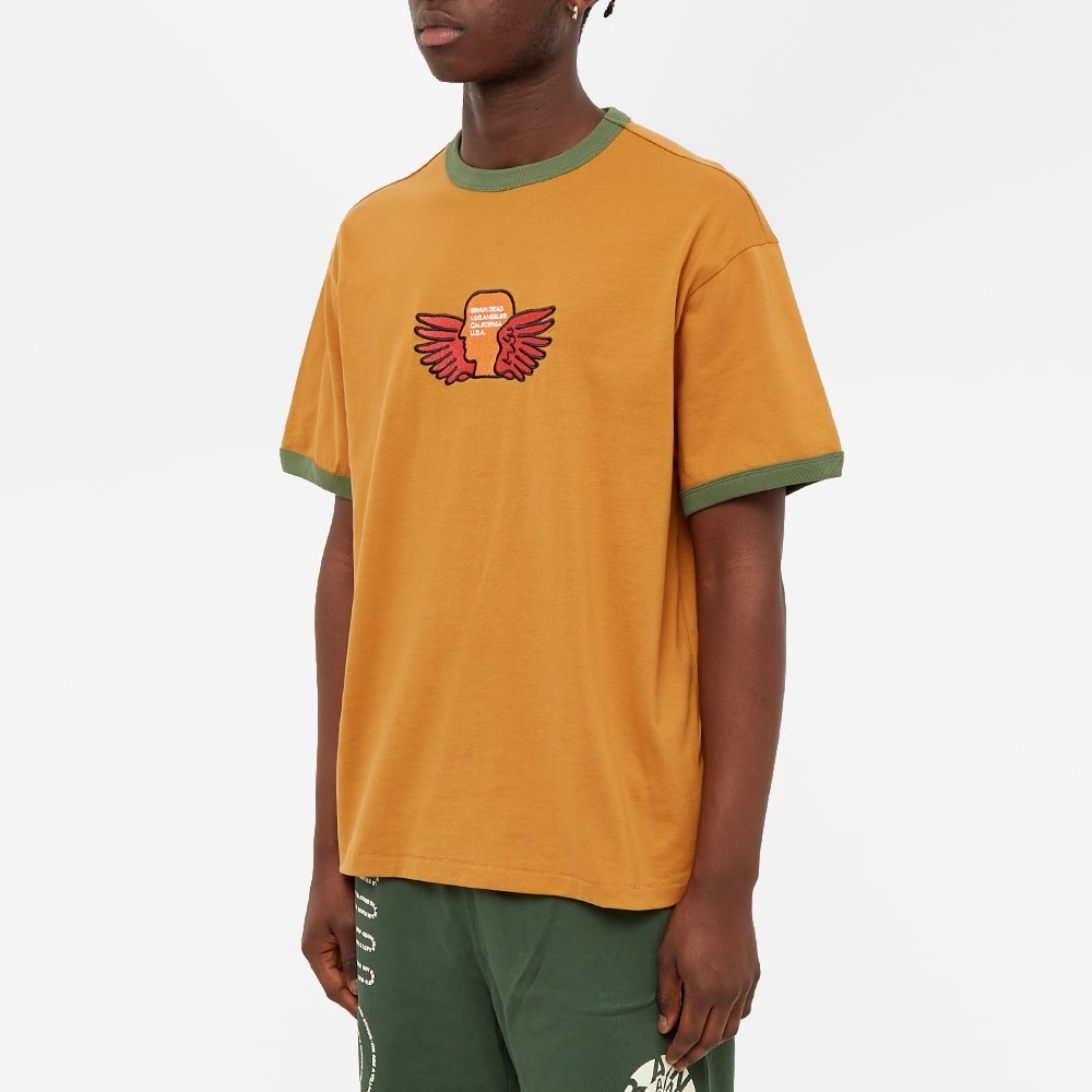Brain Dead Flyers Ringer Tee - 2