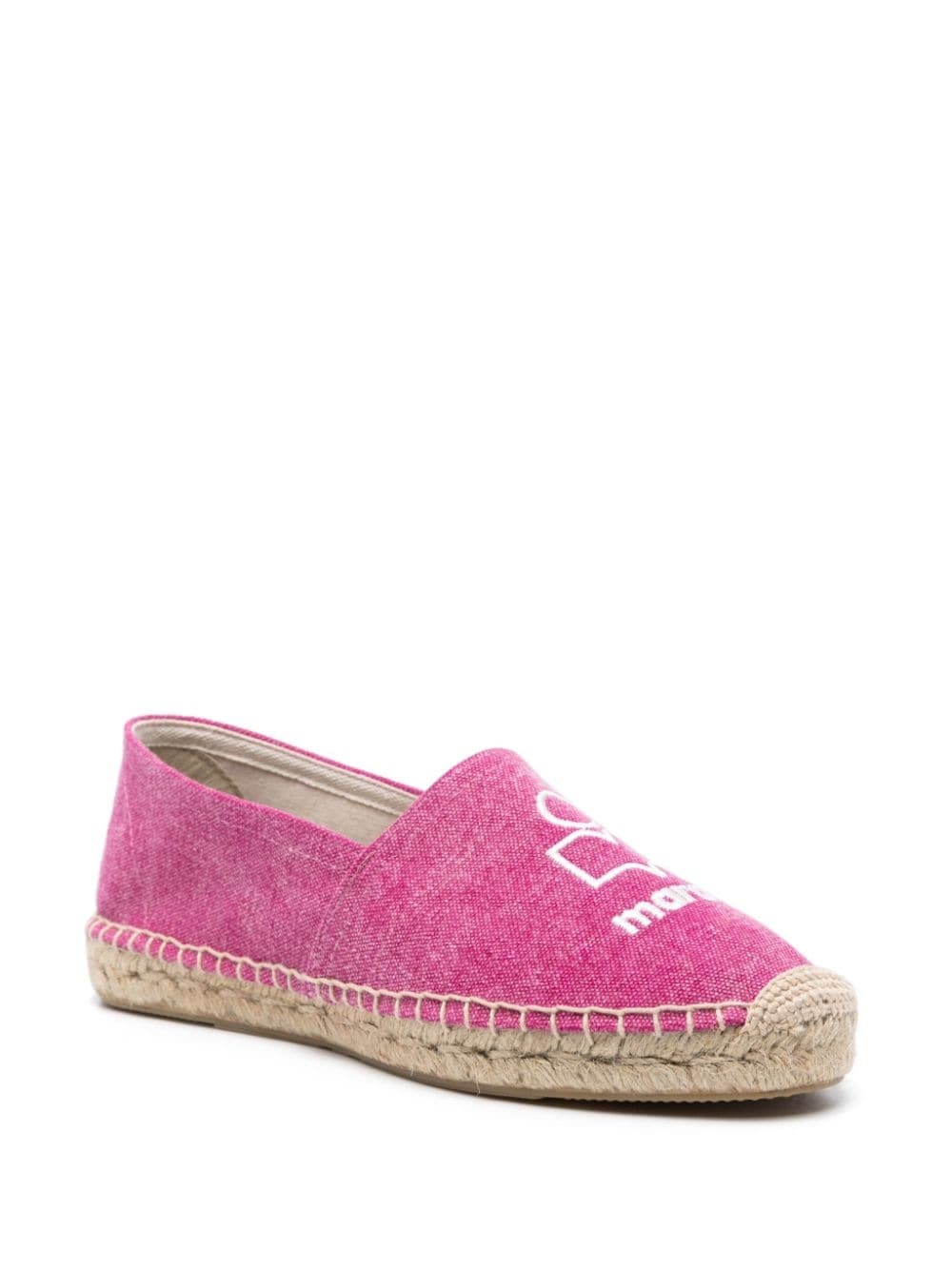 Canae logo-embroidered espadrilles - 2