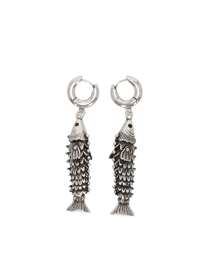 pendant fish earrings 1