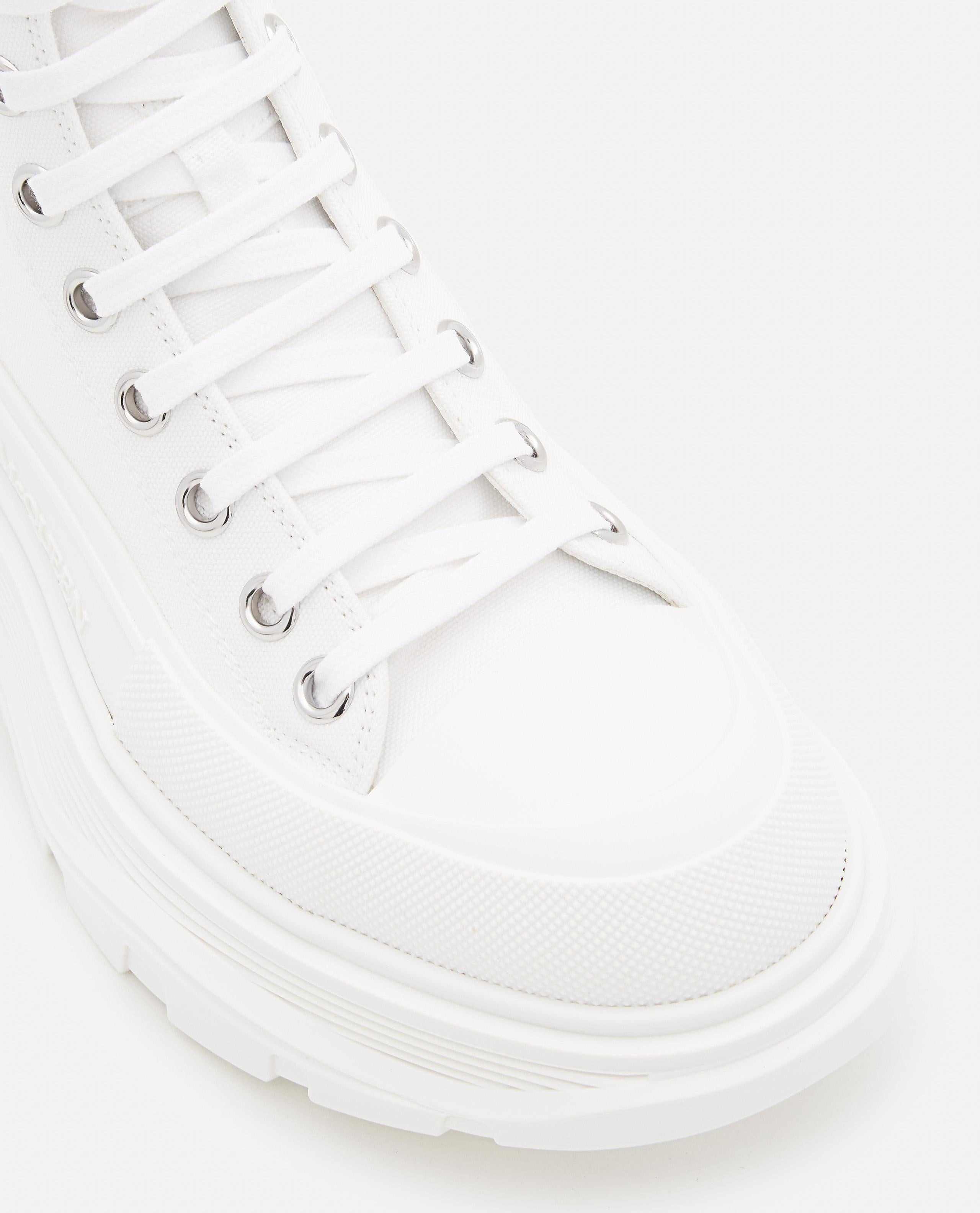 45MM TREAD SLICK LACE-UP SNEAKERS - 4