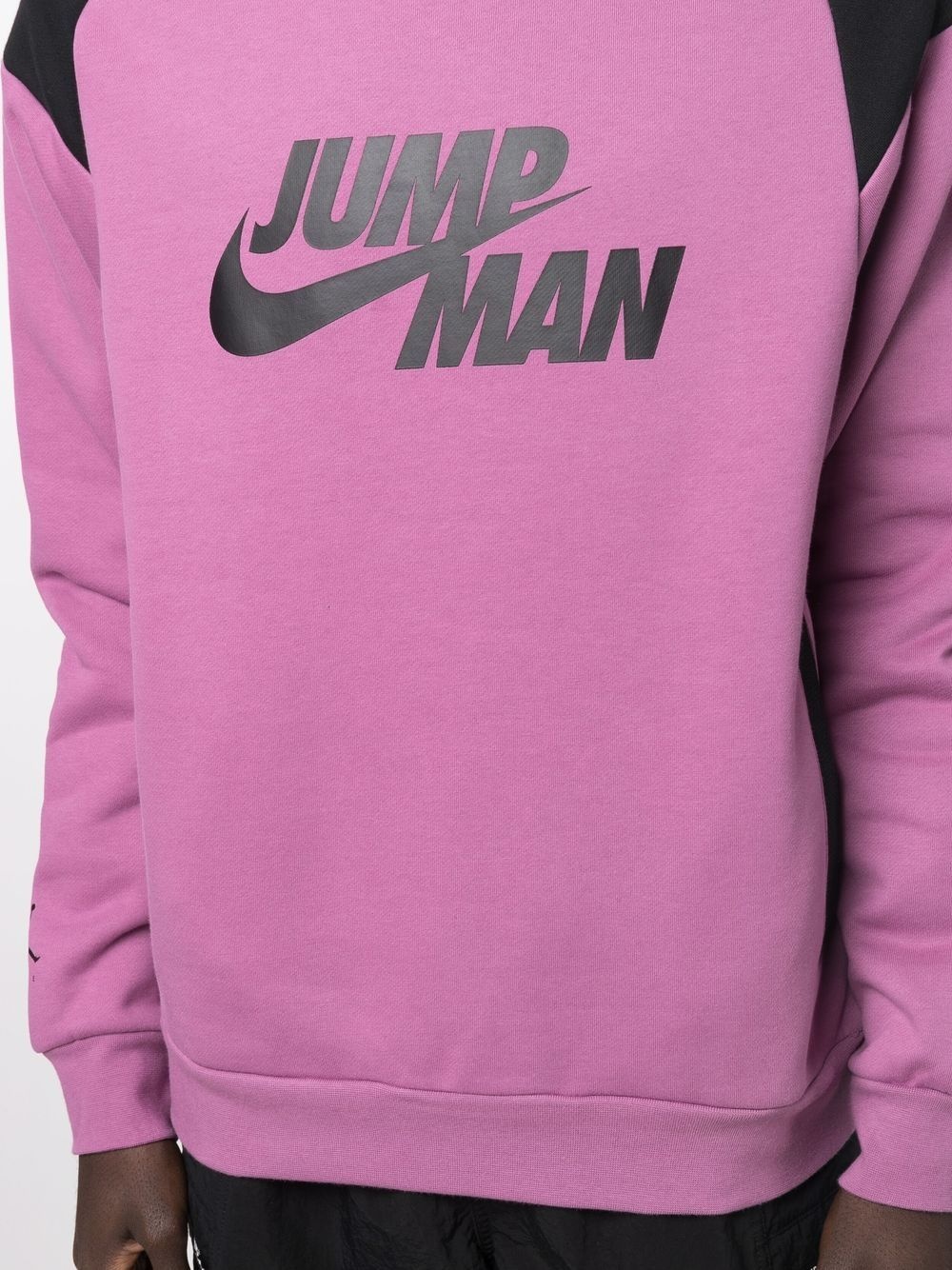 Jumpman logo-print fleece sweatshirt - 5