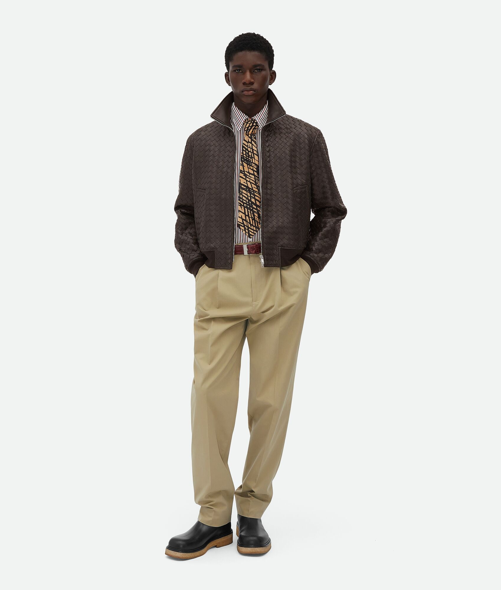 Light Cotton Twill Trousers - 4