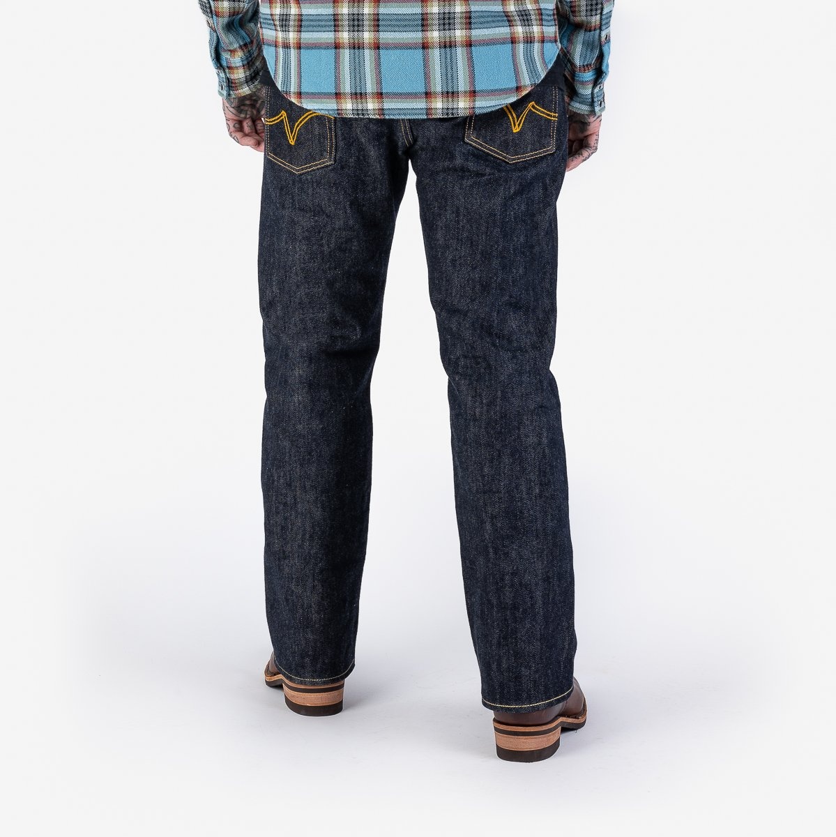 IH-634S-A 21oz Selvedge Denim Straight Cut Jeans - Indigo (20th Anniversary Edition) - 3