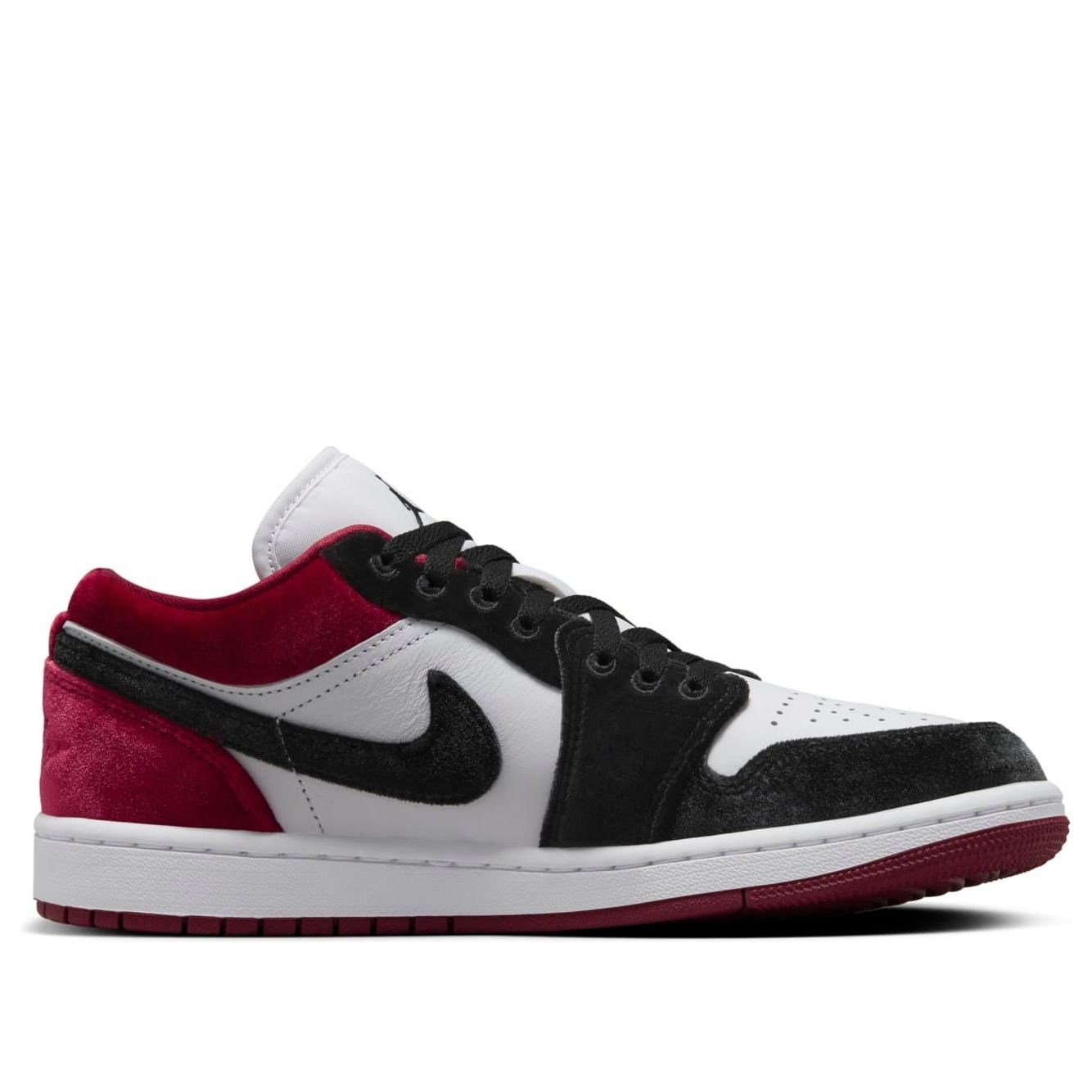 (WMNS) Air Jordan 1 Low SE 'Velvet Black Toe' FZ3242-001 - 2