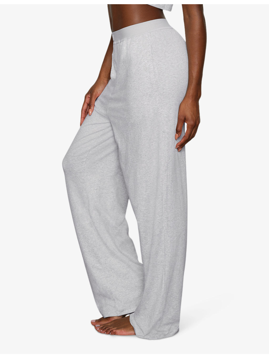 Boyfriend relaxed-fit stretch-woven trousers - 3