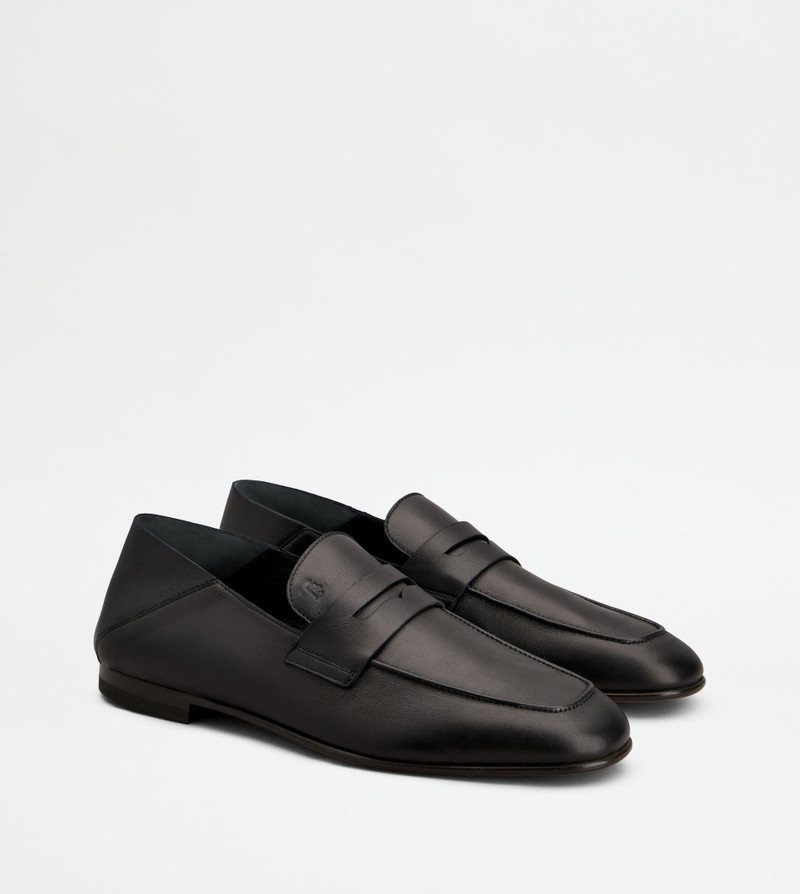 LOAFERS IN LEATHER - BLACK 2