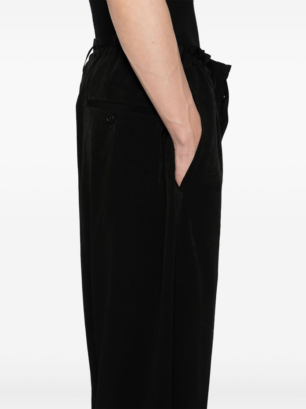 tuxedo gusset sarrouel trousers - 5