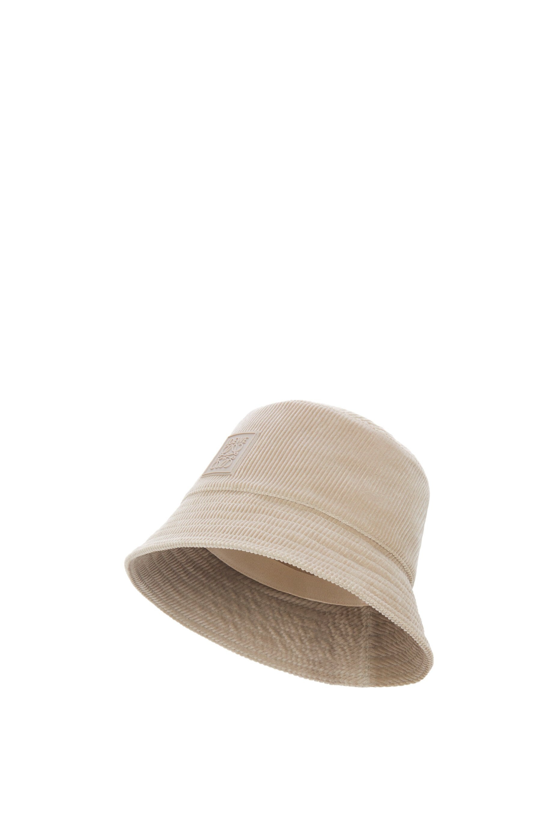 Patch bucket hat in corduroy - 1