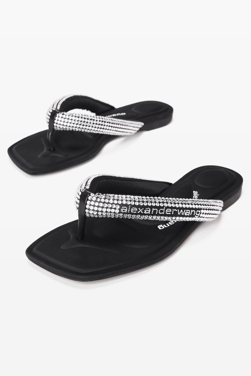 JENNA TUBULAR FLAT THONG SANDAL 2