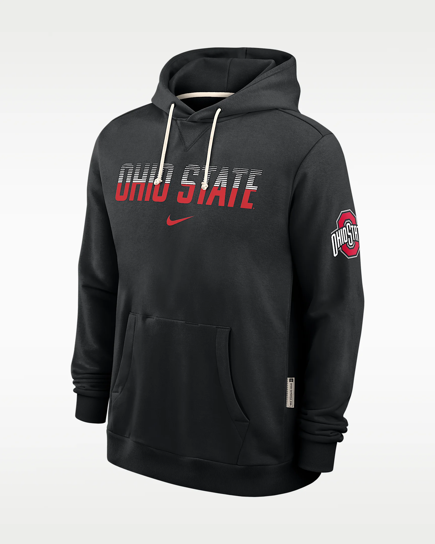 Ohio State Sideline Standard Issue Men's Nike Dri-FIT College Pullover Hoodie - 1