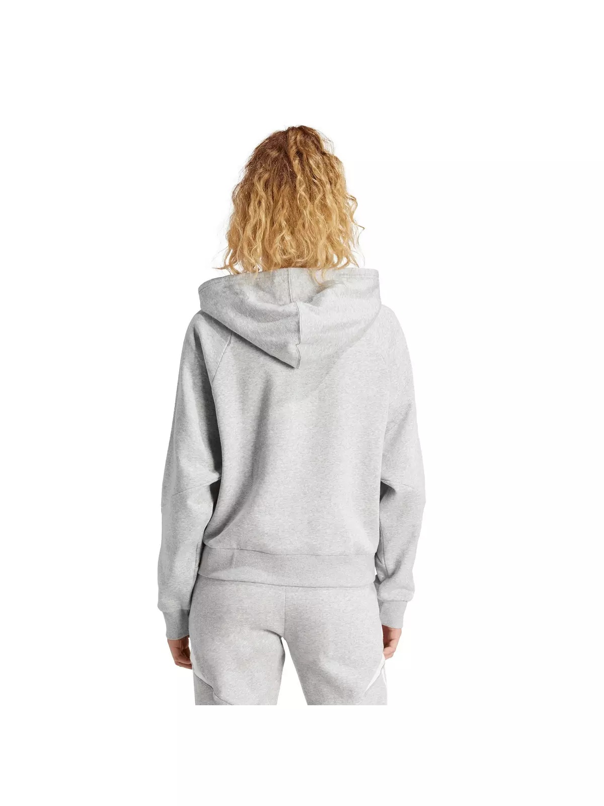 Women's Tiro 24 Soccer Sweat Hoodie -Grey - 2