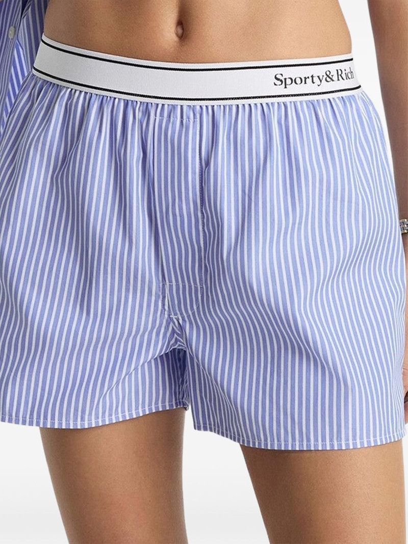 Serif logo striped boxer shorts 3
