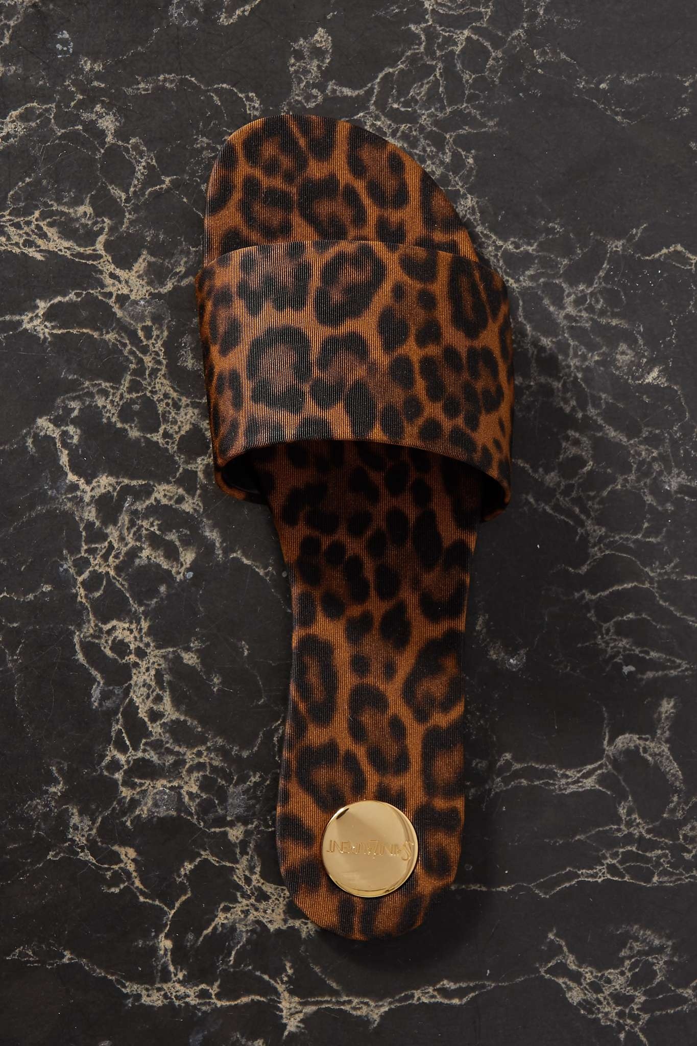 Carlyle leopard-print grosgrain sandals - 5