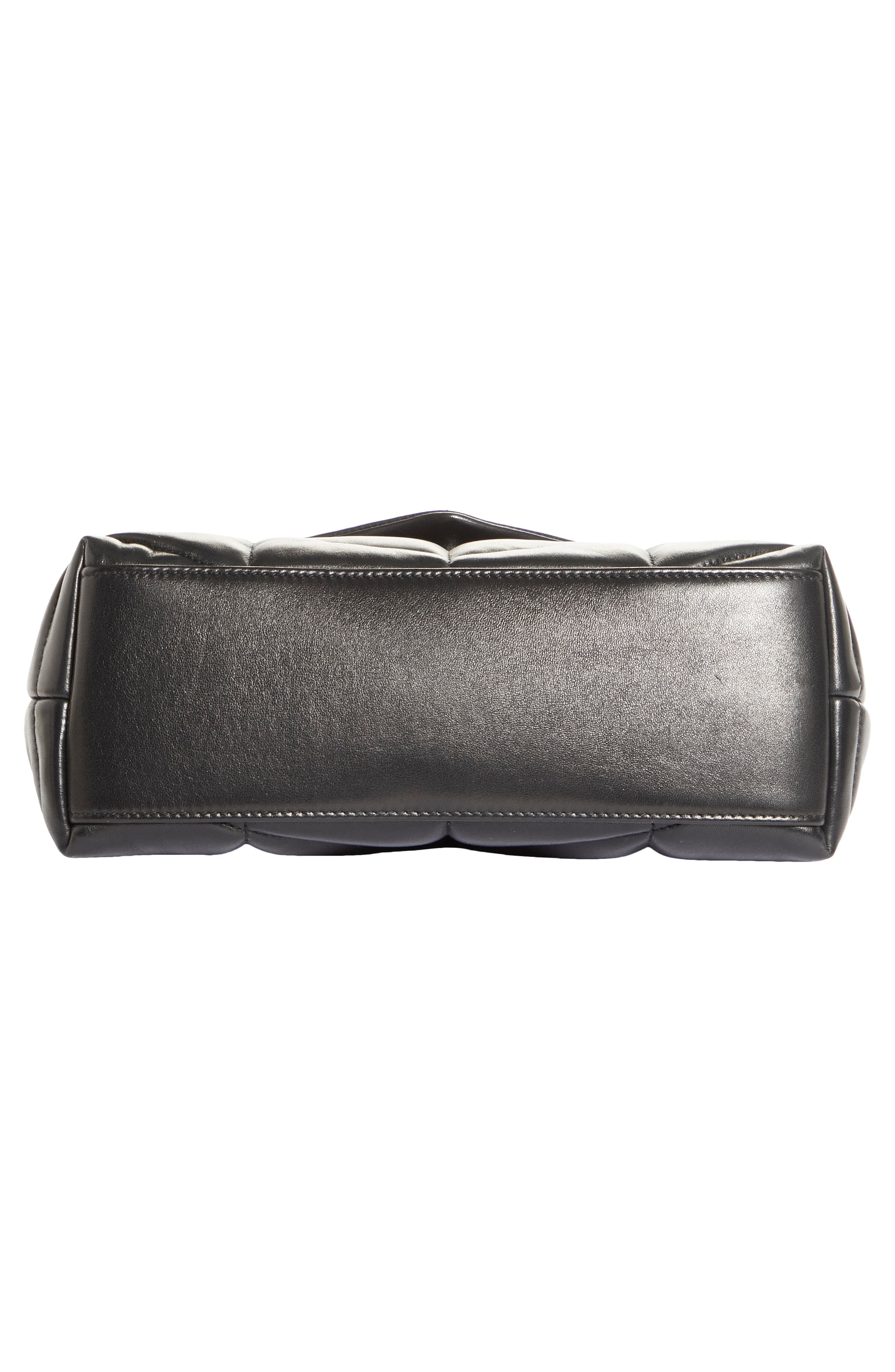 Small Lou Leather Puffer Bag - 8