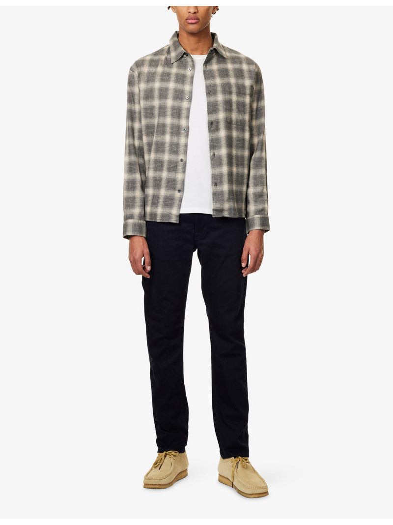 Nudie Jeans Lean Dean Straight-Leg Stretch-Denim Jeans outlook