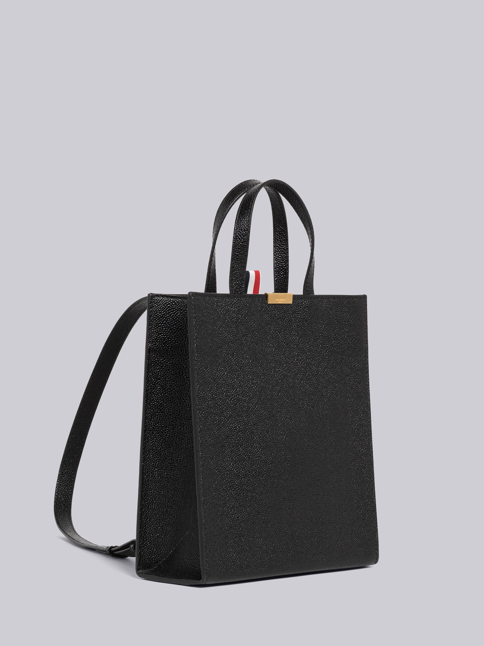Pebble Grain Leather Small Multifunctional Backpack - 3