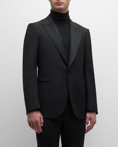 ZEGNA Men's Wool-Mohair Solid Tuxedo outlook
