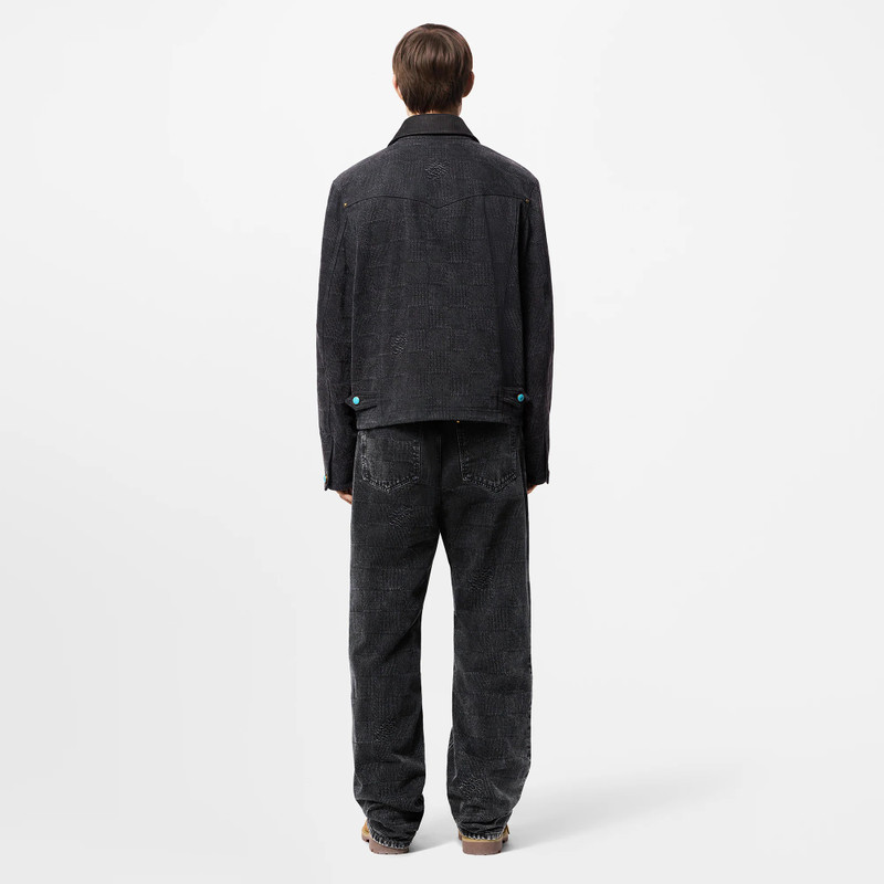 Damier Workwear Cotton Pants 3