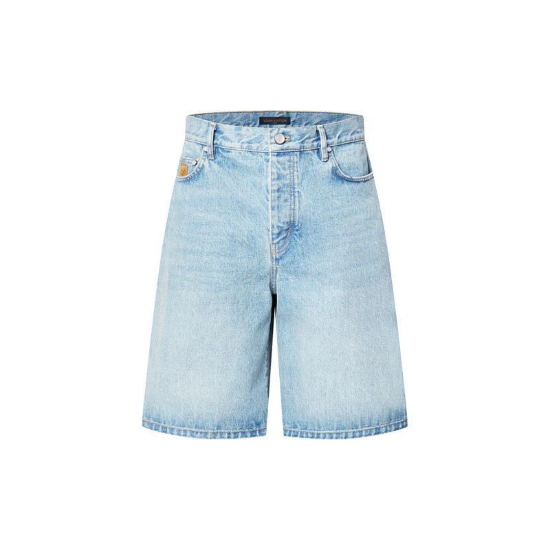 LV Denim Shorts 1