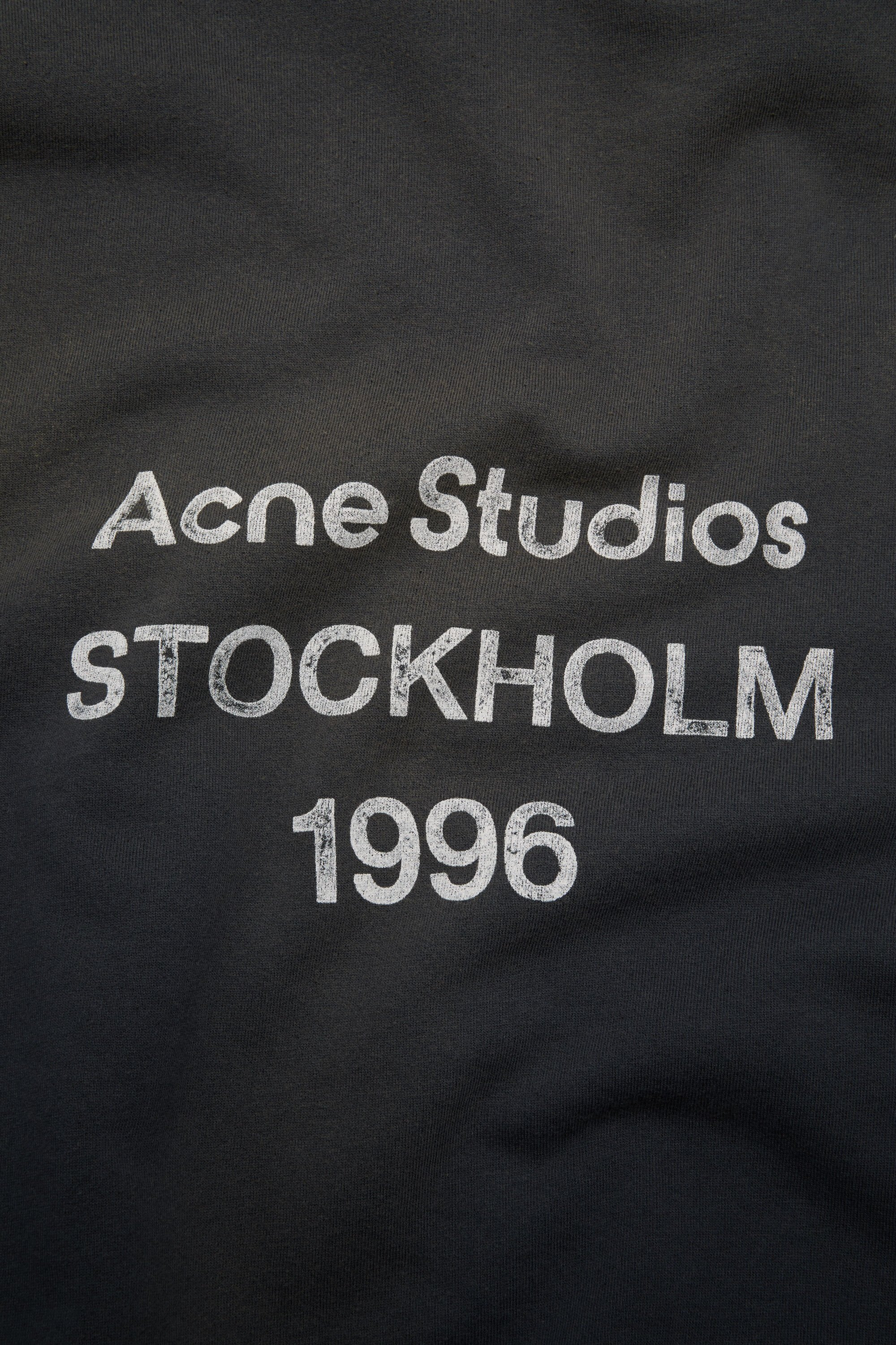 Logo hooded sweater - Black - 5