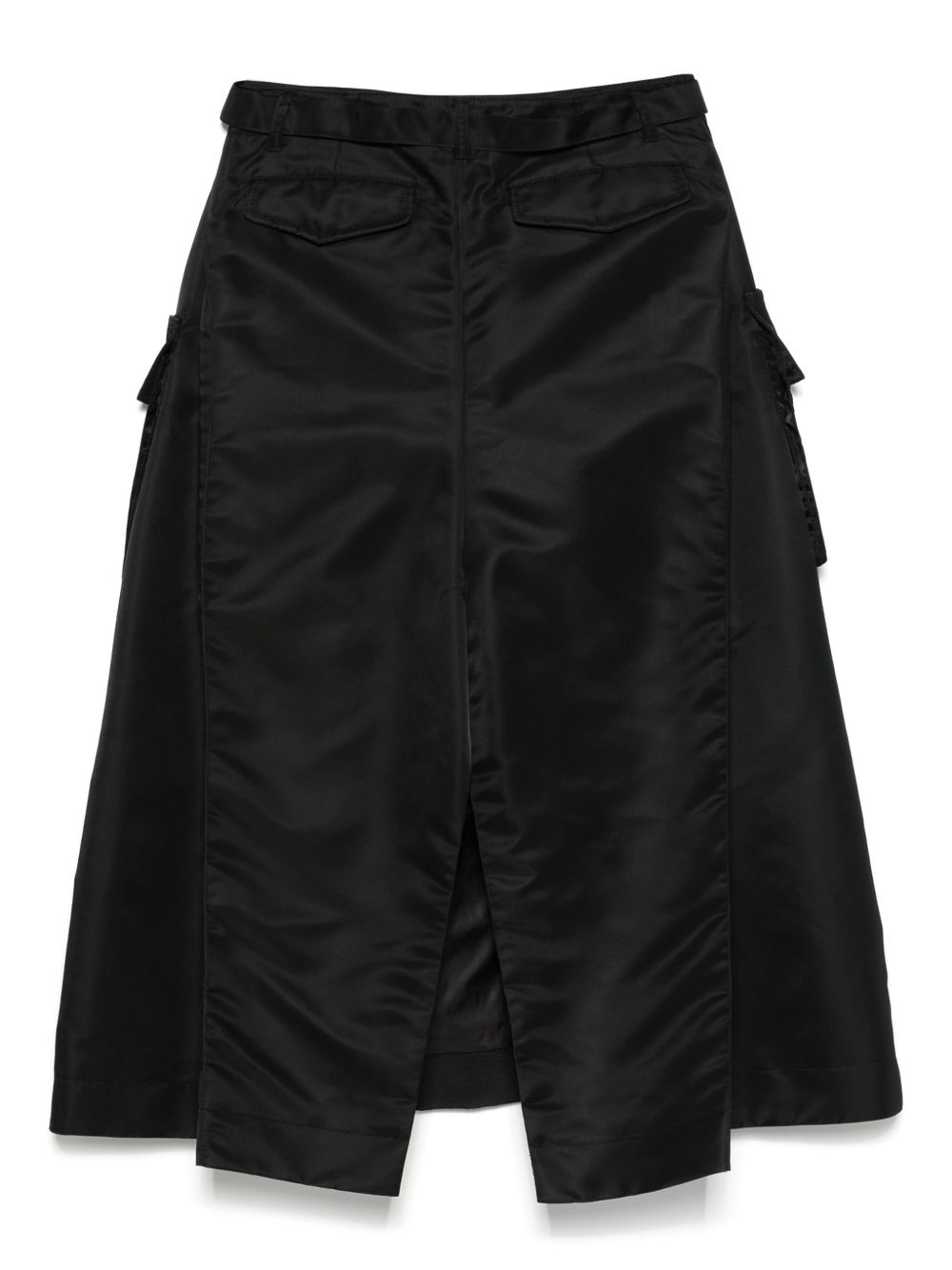 all-over-slits midi skirt - 2