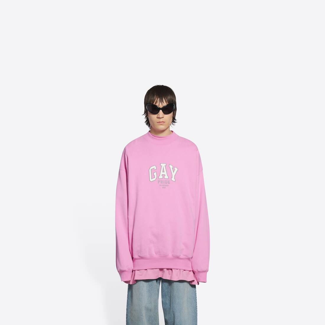 Pride Crewneck in Pink - 3