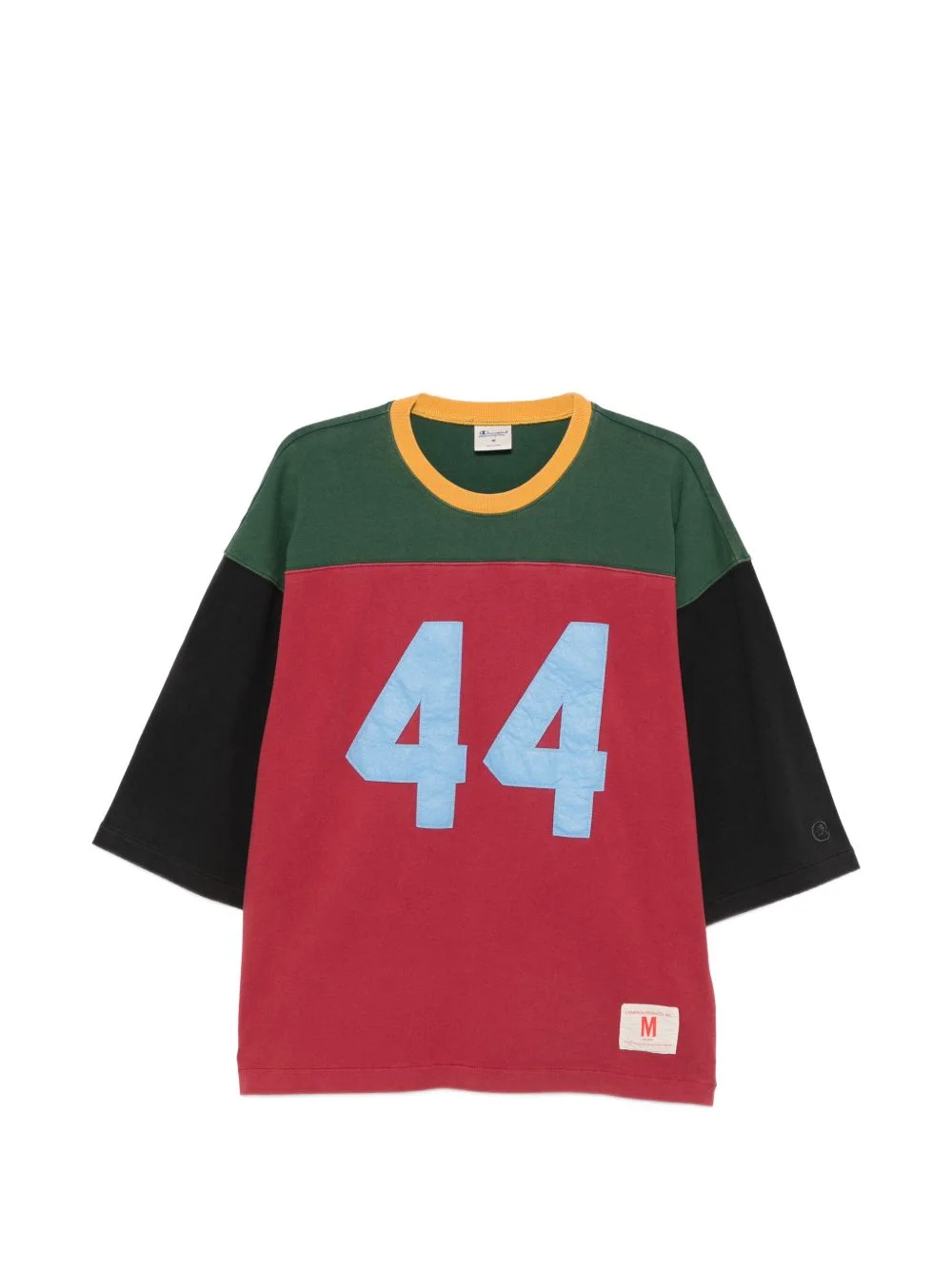 colour-block T-shirt - 1