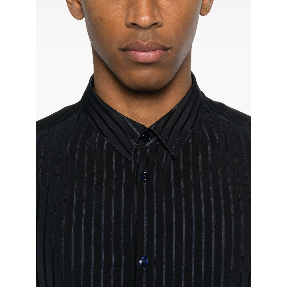 Saint Laurent Blue Shirts Men - 5