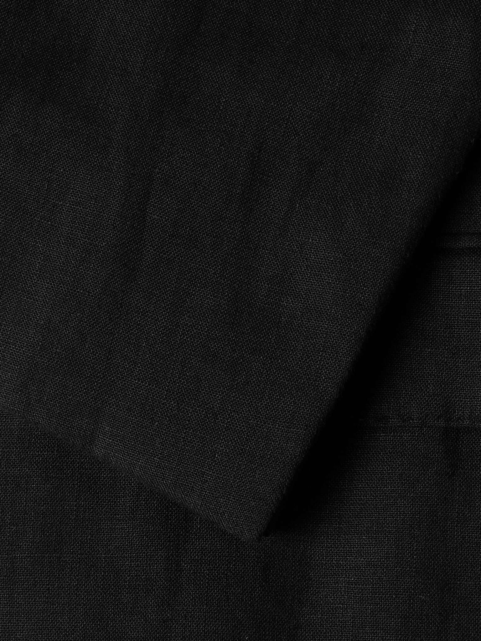 Kent Slim-Fit Double-Breasted Linen Suit Jacket - 10