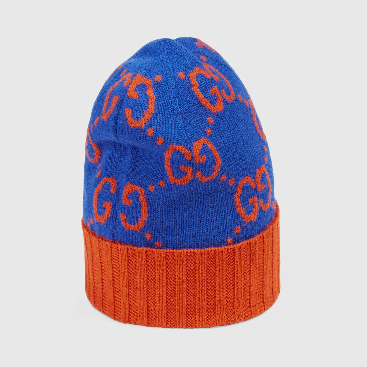 GG knit wool hat - 3