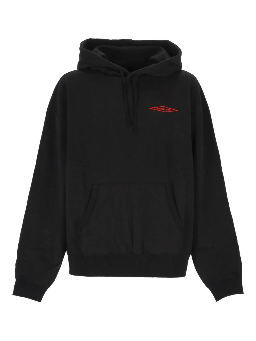embroidered hoodie - 1