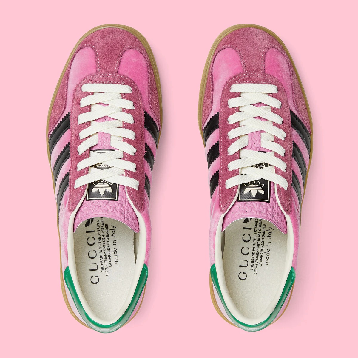 ROSE　クルユア adidas x GUCCI adidas x Gucci women's Gazelle sneaker