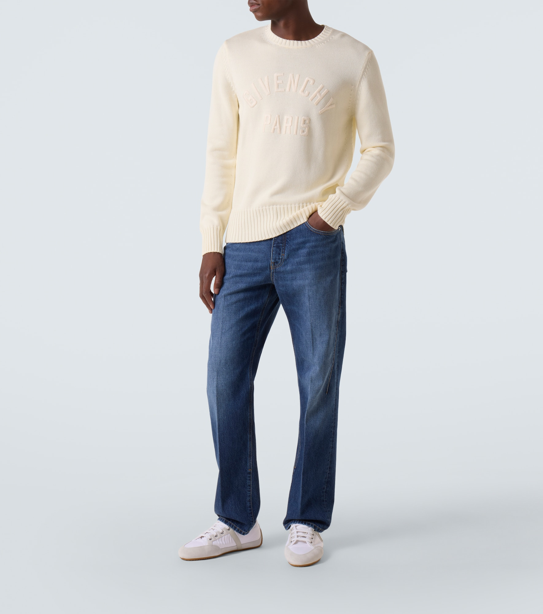Logo cotton sweater - 2