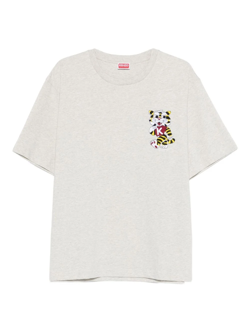 embroidered T-shirt - 1