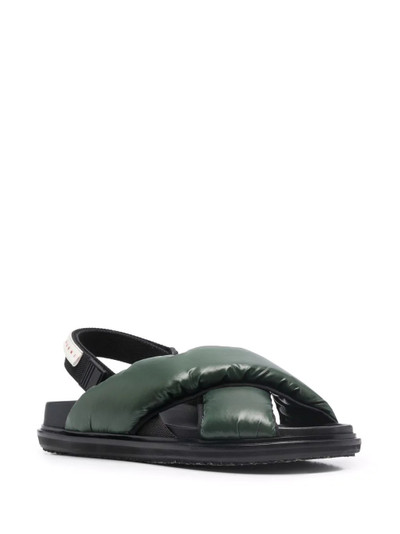 Marni crossover-strap sandals outlook