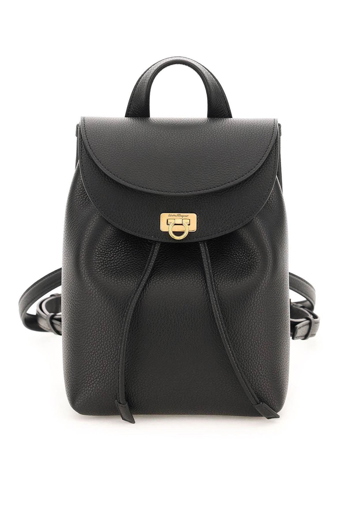 LEATHER GANCINI BACKPACK - 1