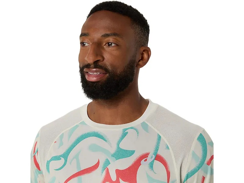 ASICS All Over Print Short Sleeve - 4