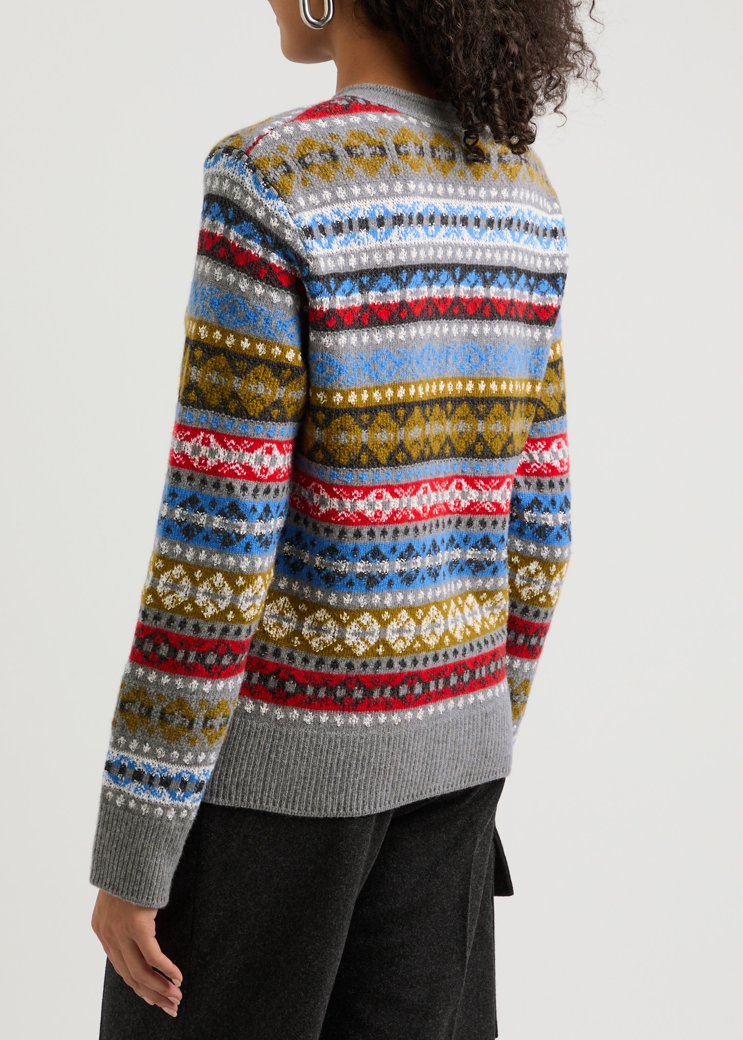 Astral Fair Isle wool-blend cardigan - 3