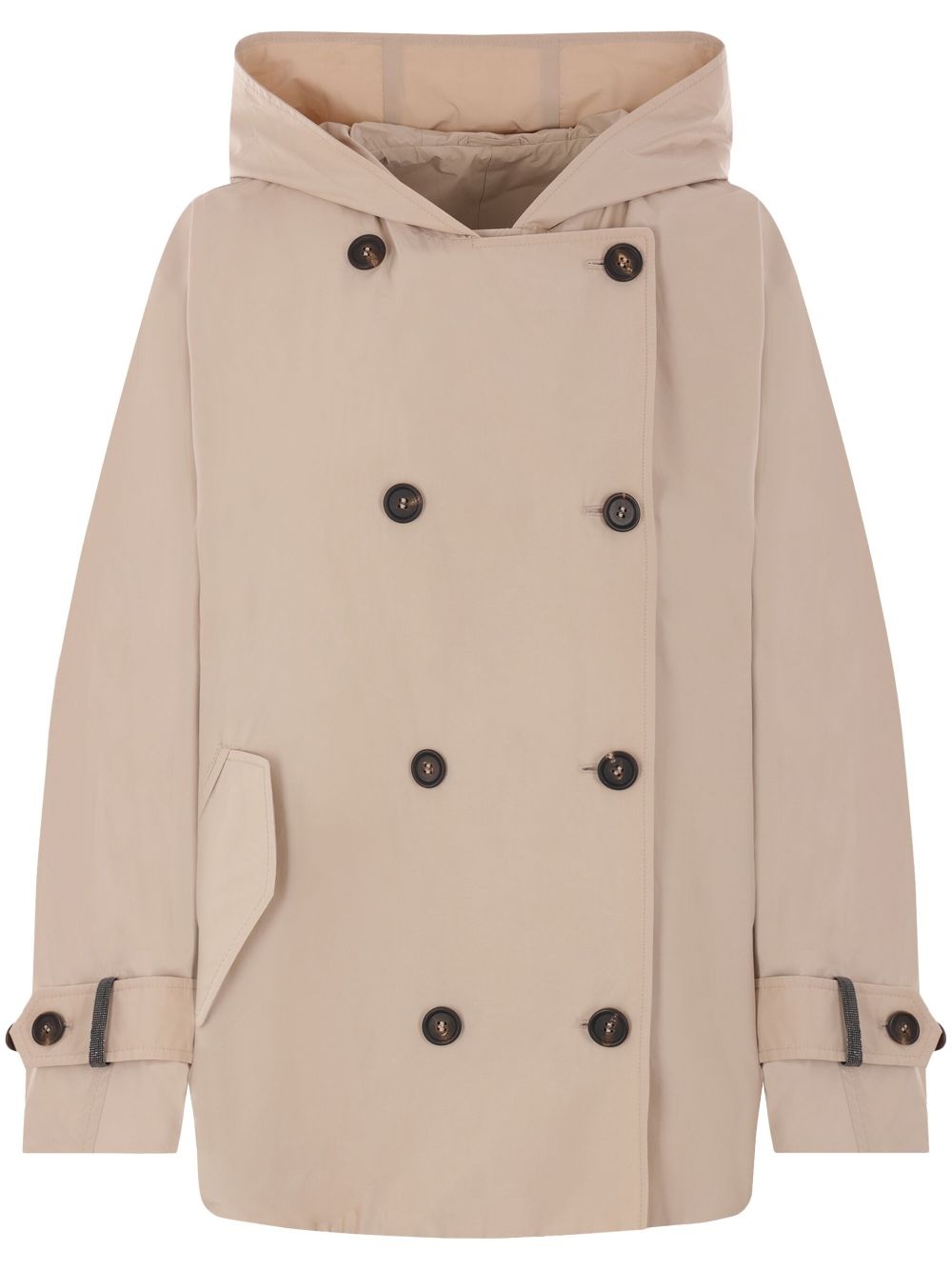 コート BRUNELLO CUCINELLI COTTON BLEND PARKA COAT Brunello Cucinelli Blend Cotton Parka | italist