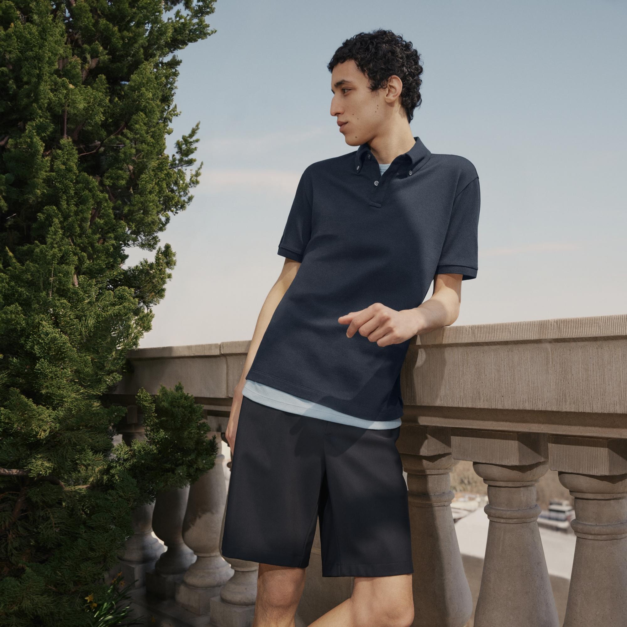 Tailored Polo Shirt in Function Piqué - 7